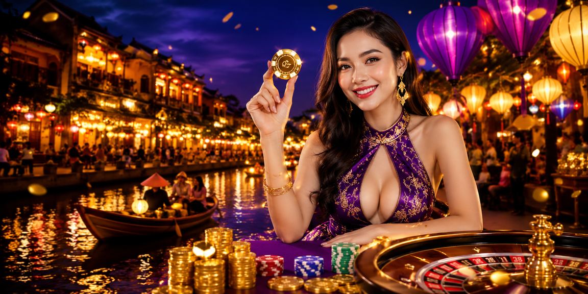 Bầu không khí cá cược ban đêm tại phố đèn lồng Hội An