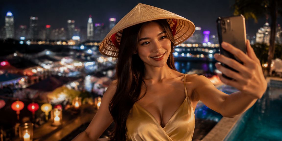 Thành viên VIP tại Nha Trang kiểm tra số dư tài khoản và thanh toán qua ứng dụng