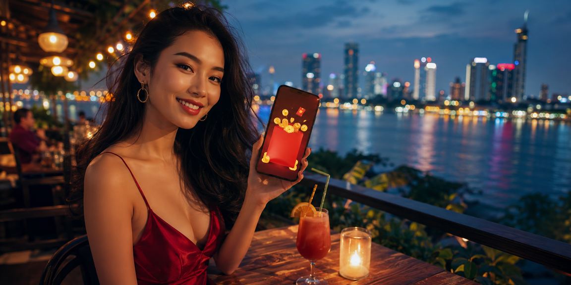 Người dùng Việt Nam thao tác casino trực tuyến trên điện thoại di động